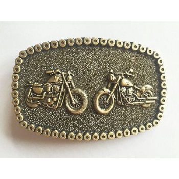 Motocykle chopper klamra brązowa (id. 2903)